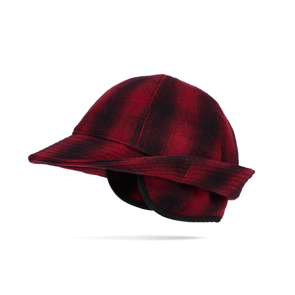 Red Plaid Jones Cap