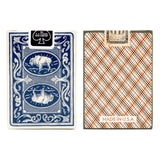 american frontier deck playing cards vintage plaid mollyjogger