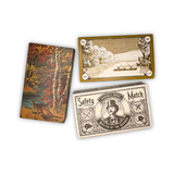 Safety Match Sampler gift-ready three-box set of Mollyjogger safety matches.