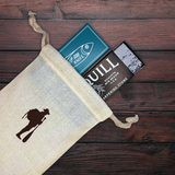 Fingerling Fish Knife and pocket honing stone gift set, boxed for gifting