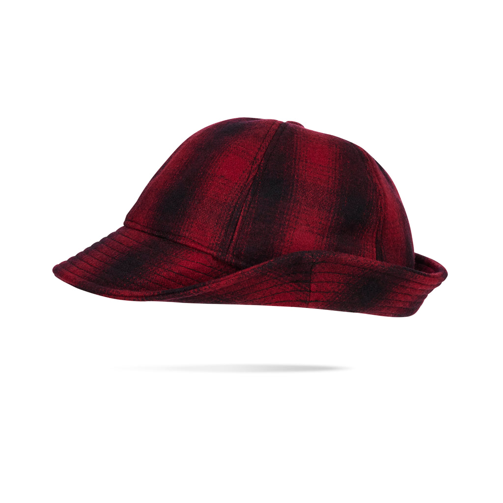 Red Plaid Jones Cap