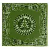 CCC Civilian Conservation Corps FDR Legacy Bandana WPA Mollyjogger 