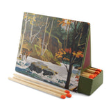 Safety Matches Mollyjogger long stag pheasant autumn candles paint by numbers deer pheasant