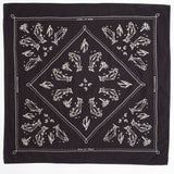 mess of trout bandana black cotton hand-crafted mollyjogger