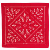 mess of trout bandana red cotton hand-crafted mollyjogger