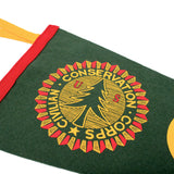 Civilian Conservation Corps CCC WPA FDR Tree Army Pennant USA Mollyjogger Oxford