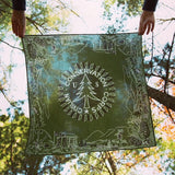 CCC Civilian Conservation Corps FDR Legacy Bandana Tee Shirt Mollyjogger