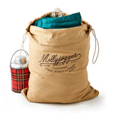 canvas bunk bag camping sleeping bag stuff drawstrings mollyjogger