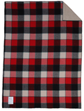 Red Plaid Hickory Throw