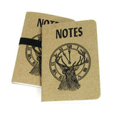 Classic Elk letterpress block design. Set and printed by hand on a 1913 Chandler & Price press Mollyjogger