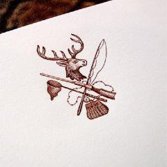 Hunting Club Sportsman Notecards USA Made Terrapin Sporting