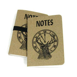 Classic Elk letterpress block design. Set and printed by hand on a 1913 Chandler & Price press Mollyjogger