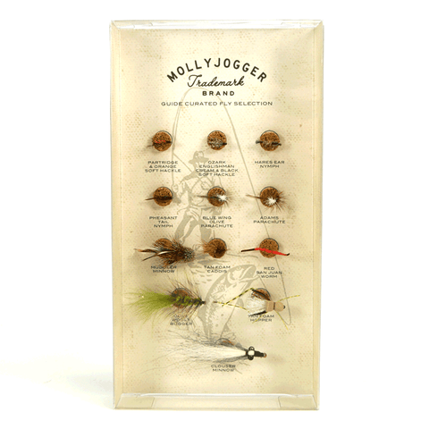Mollyjogger Guide Selected Fly Fishing Pattern Set