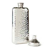 Mollyjogger hammered pewter flask
