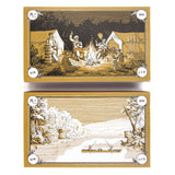 Safety Matches Mollyjogger HVRNT 4" Illustrated Camp