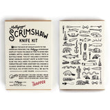scrimshaw knife kit mollyjogger trapper diy