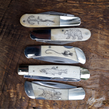 mollyjogger scrimshaw knives kit DIY knife bear and son