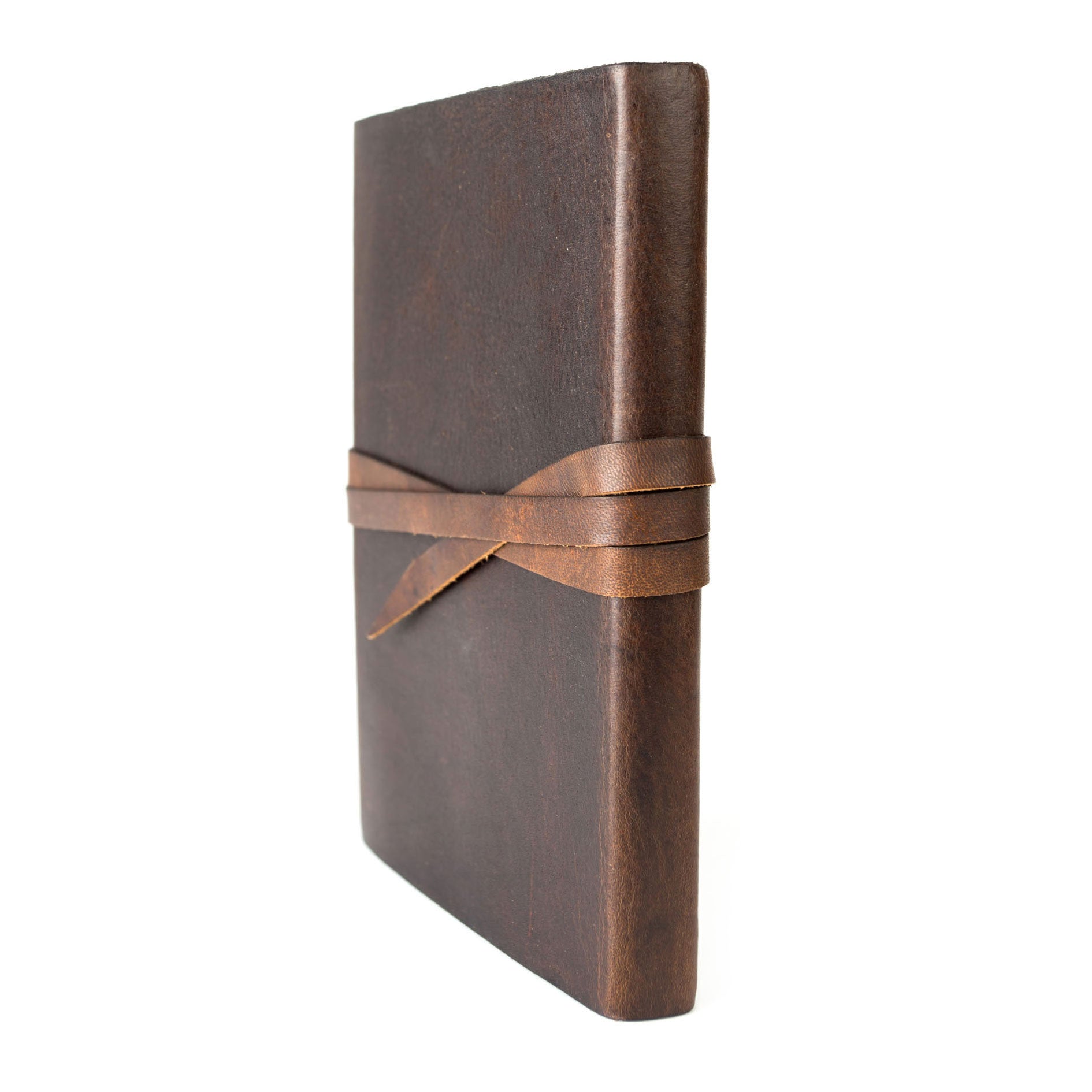 Territory Leather Journal Brown with Tie Classic Mollyjogger